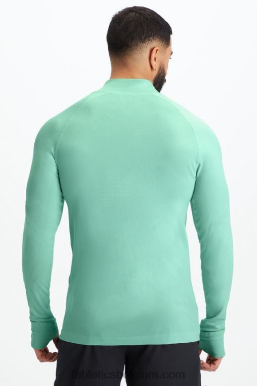 Frisse munt Heren de trainingsdag 1/4 zip Fabletics LH20J3598