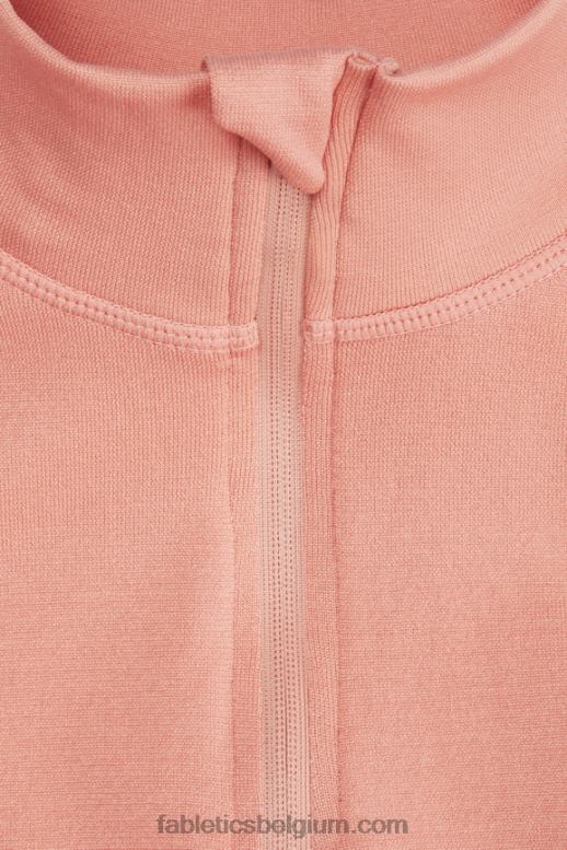 Toscaanse klei ontplofte Heren de trainingsdag 1/4 zip Fabletics LH20J3600