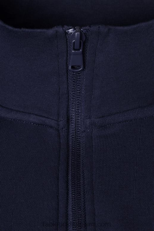 diepe marine Heren de lichtgewicht go-to 1/4 ritssluiting Fabletics LH20J3575