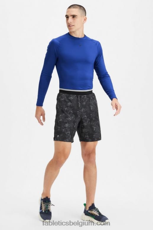 frans blauw Heren de basislaag is tee Fabletics LH20J3620