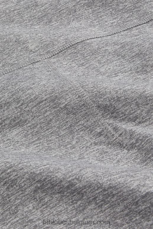 heide grijs Heren onderscrub met lange mouwen voor dagelijks gebruik Fabletics LH20J3590