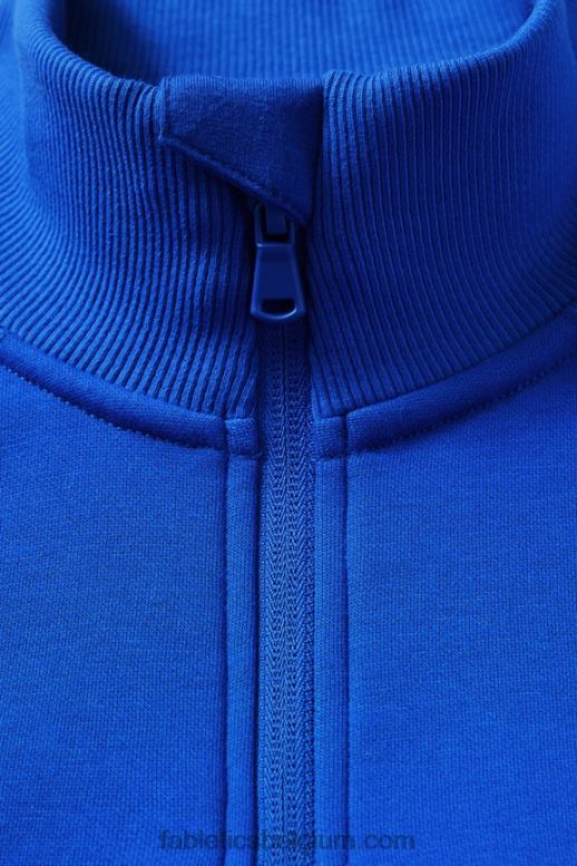 klassiek blauw Heren de go-to 1/4 rits 189 Fabletics LH20J3615