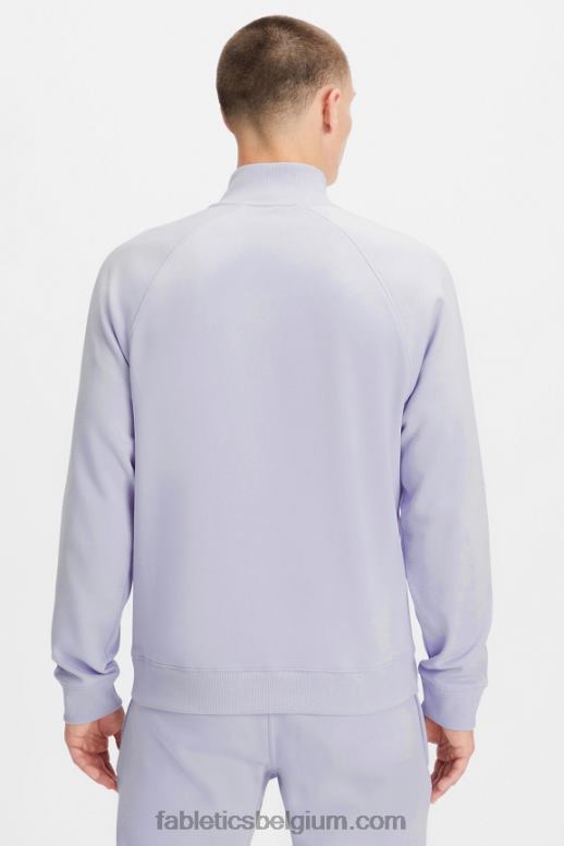 lila mist Heren de go-to 1/4 rits 189 Fabletics LH20J3618