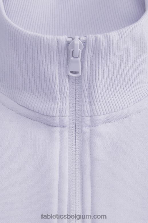 lila mist Heren de go-to 1/4 rits 189 Fabletics LH20J3618