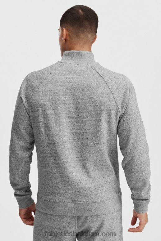 midden grijs htr Heren de go-to 1/4 rits 188 Fabletics LH20J3614