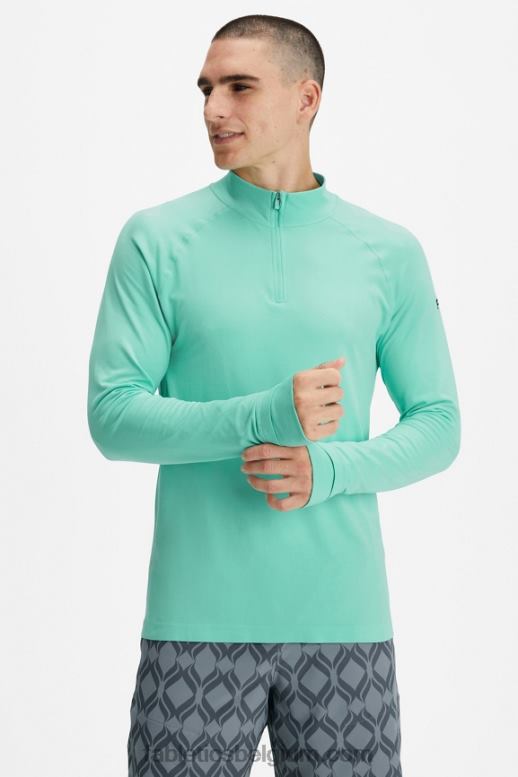 munt mist Heren de trainingsdag 1/4 zip Fabletics LH20J3593