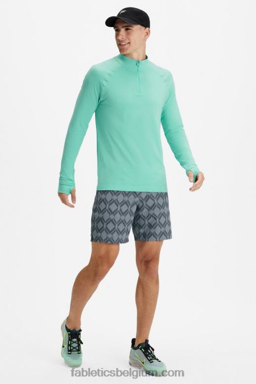 munt mist Heren de trainingsdag 1/4 zip Fabletics LH20J3593