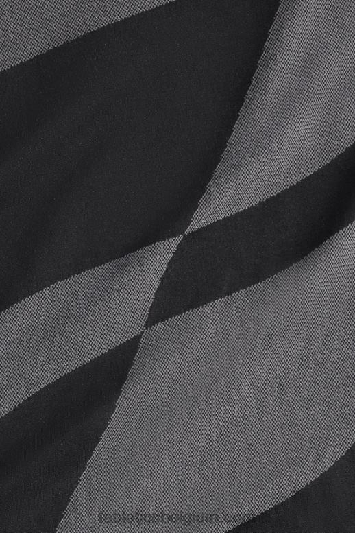 zwarte abstracte f Heren het trainingsdag T-shirt met lange mouwen Fabletics LH20J3573