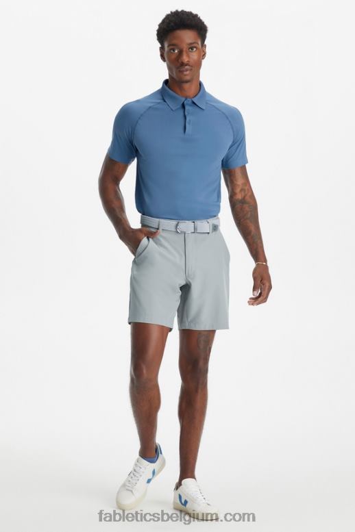 blauwe horizon Heren de trainingsdag polo 169 Fabletics LH20J3418