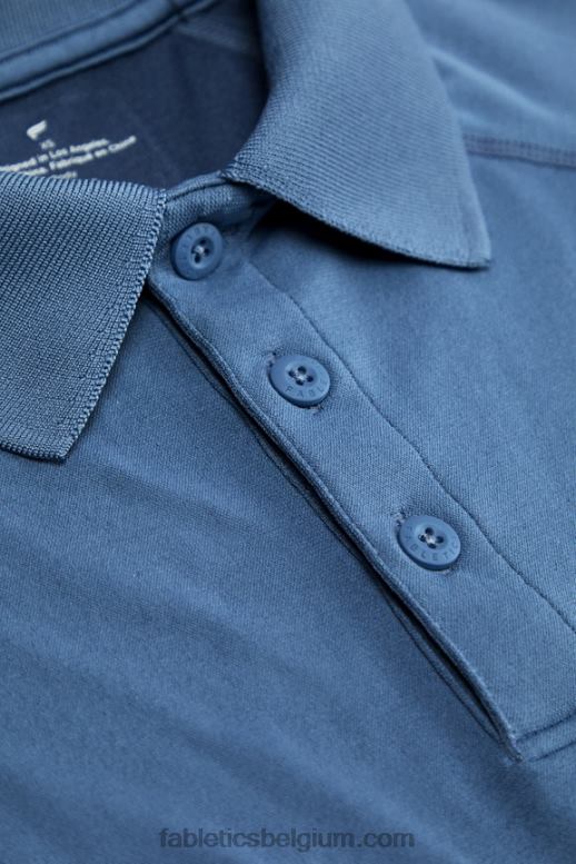 blauwe horizon Heren de trainingsdag polo 169 Fabletics LH20J3418