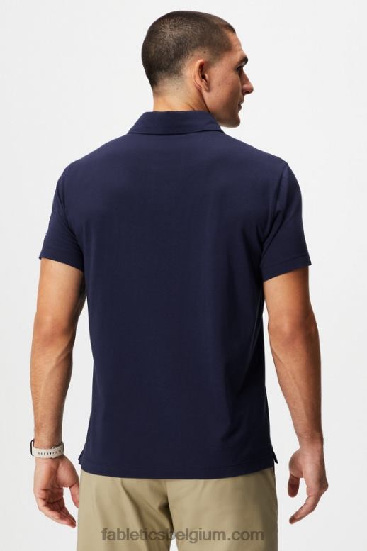diepe marine Heren de 24-7 polo 171 Fabletics LH20J3428
