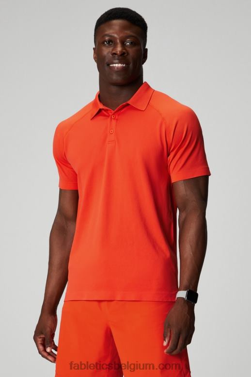 erfstuk tomaat Heren de trainingsdag polo 167 Fabletics LH20J3407