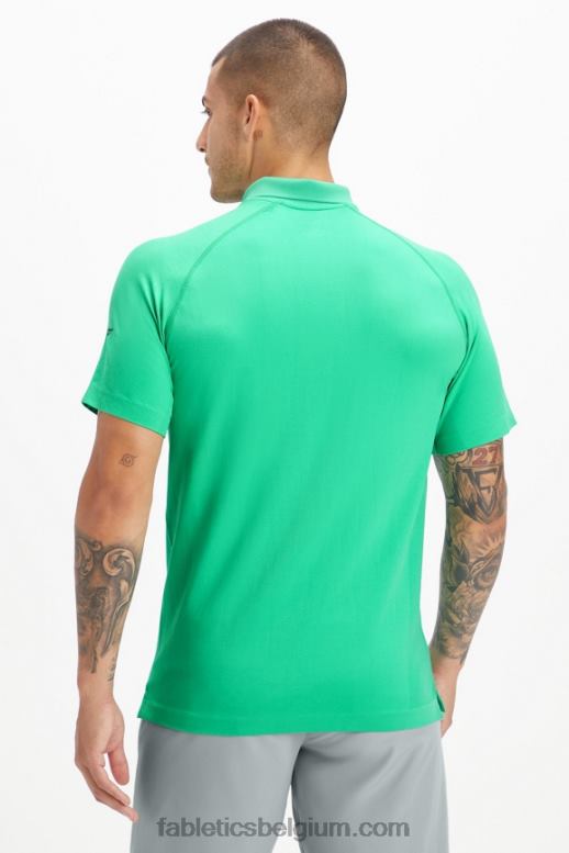 essentieel groen Heren de trainingsdag polo 169 Fabletics LH20J3417