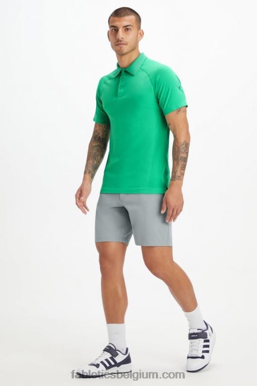 essentieel groen Heren de trainingsdag polo 169 Fabletics LH20J3417