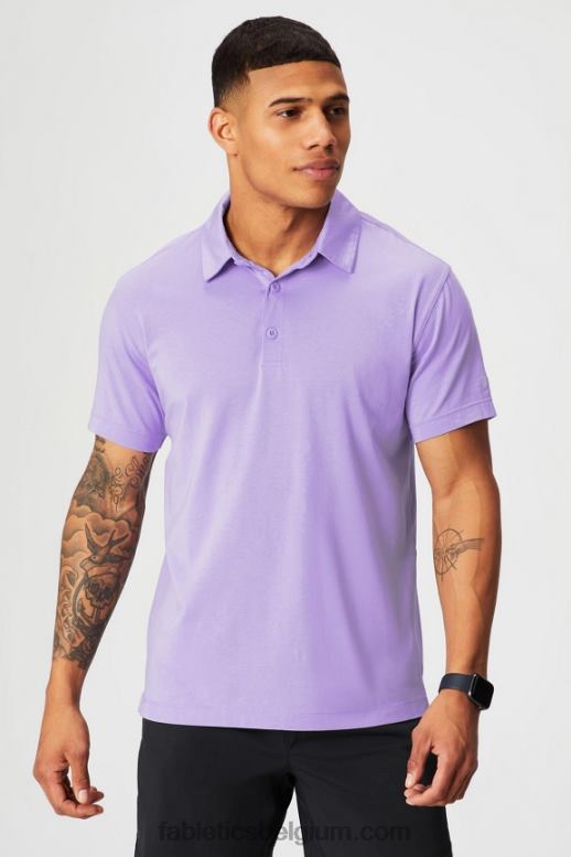 iconische lavendel Heren de 24-7 polo 172 Fabletics LH20J3431