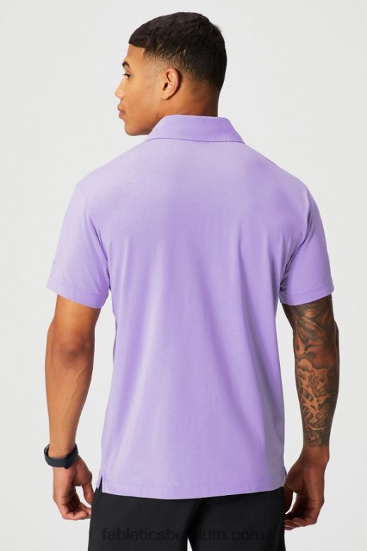 iconische lavendel Heren de 24-7 polo 172 Fabletics LH20J3431