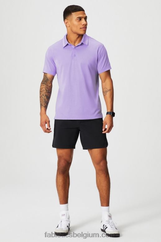 iconische lavendel Heren de 24-7 polo 172 Fabletics LH20J3431