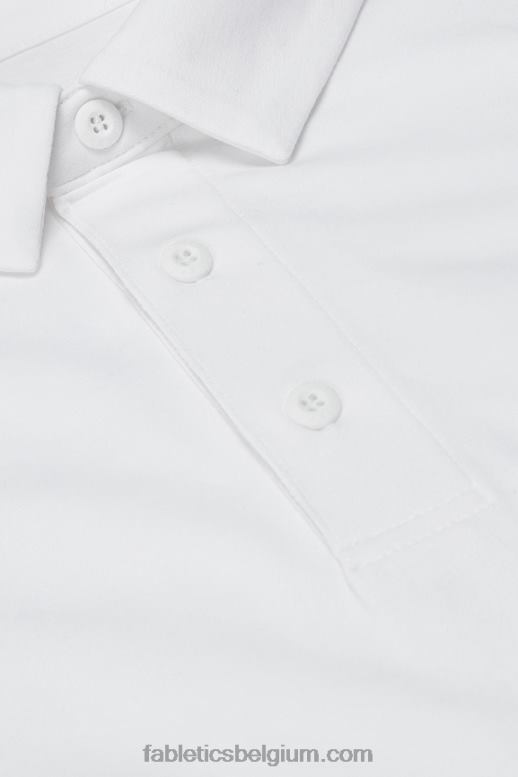 klassiek wit Heren de 24-7 polo 171 Fabletics LH20J3427