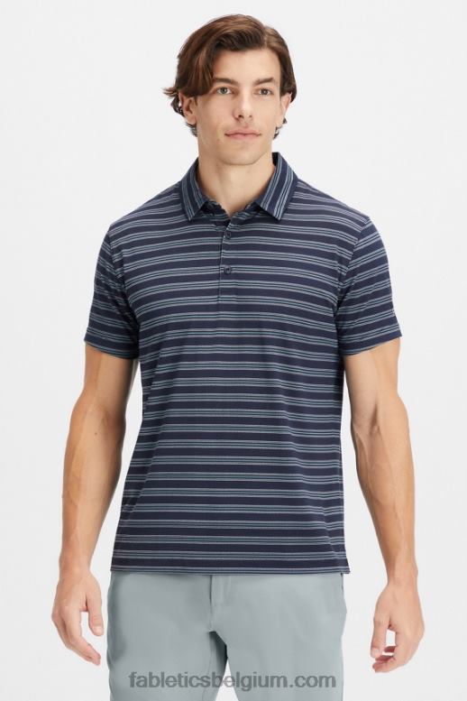 klassieke marine verborgen streep Heren de 24-7 polo 172 Fabletics LH20J3433