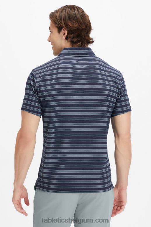 klassieke marine verborgen streep Heren de 24-7 polo 172 Fabletics LH20J3433