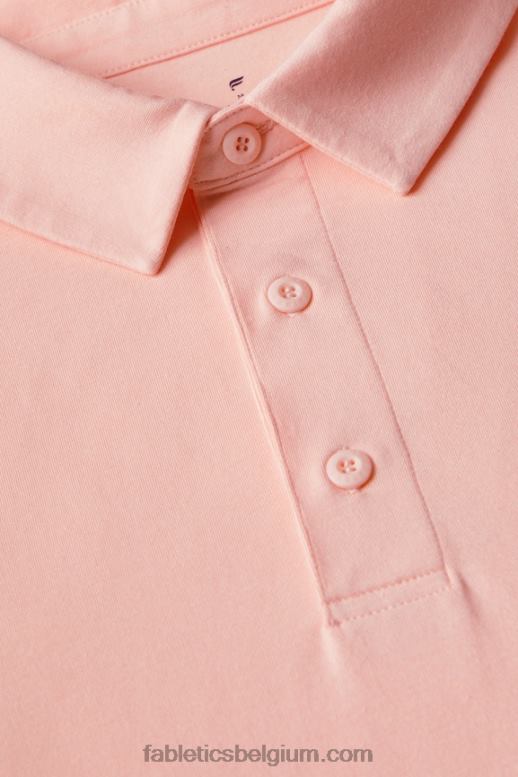 roze botercreme Heren de 24-7 polo 171 Fabletics LH20J3425