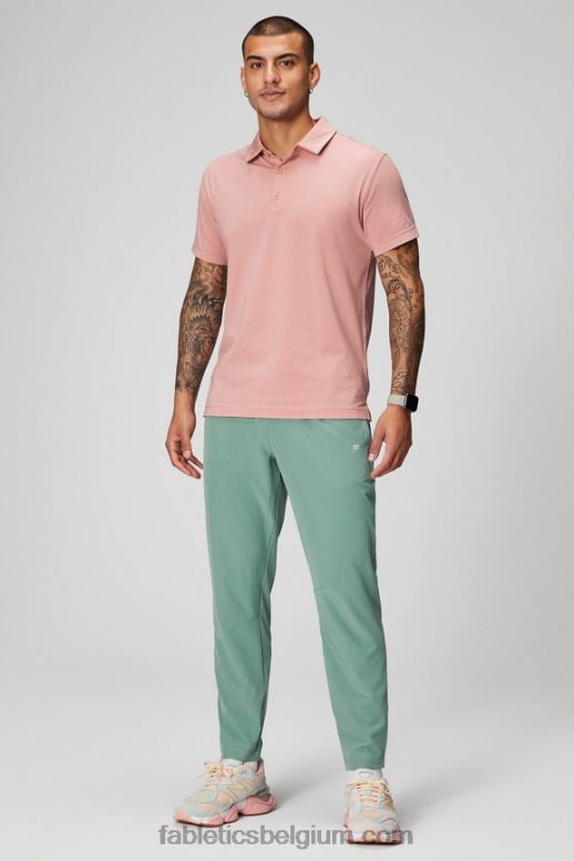 roze leisteen Heren de 24-7 polo 172 Fabletics LH20J3432