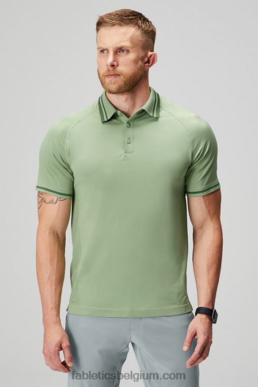 tijm Heren de trainingsdag getipt polo Fabletics LH20J3443