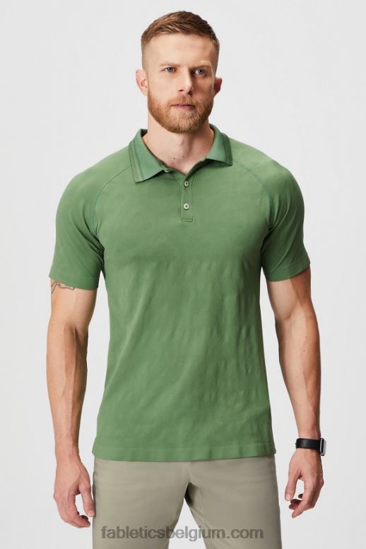 tijm fairway kasteel Heren de trainingsdag getipt polo Fabletics LH20J3440