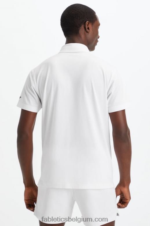 wit Heren de 24-7 polo 173 Fabletics LH20J3435