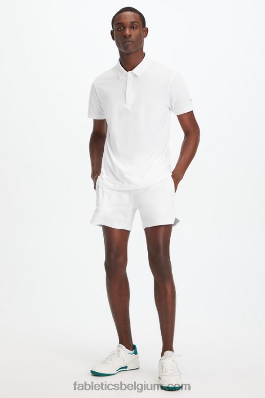 wit Heren de 24-7 polo 173 Fabletics LH20J3435