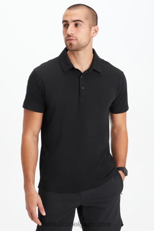 zwart Heren de 24-7 polo 173 Fabletics LH20J3434