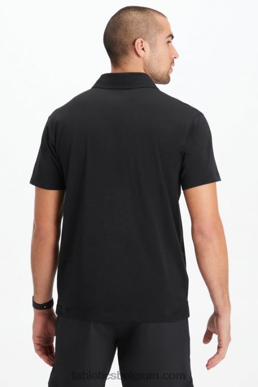 zwart Heren de 24-7 polo 173 Fabletics LH20J3434