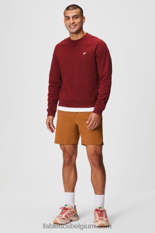 adrenaline rood Heren de vaste bemanning Fabletics LH20J3694