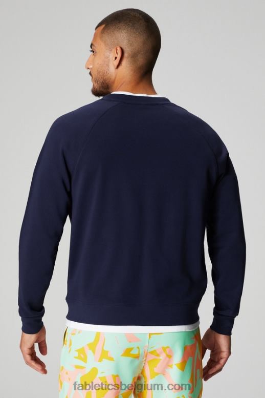 diepe marine Heren de lichtgewicht go-to crew Fabletics LH20J3666