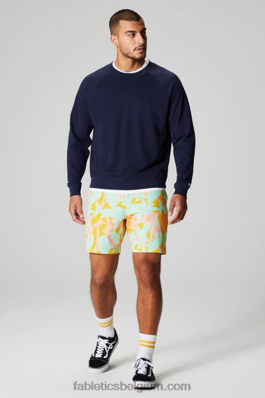 diepe marine Heren de lichtgewicht go-to crew Fabletics LH20J3666