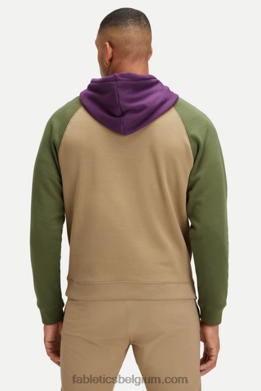 donker twill/donker mos multi Heren de favoriete hoodie 192 Fabletics LH20J3683