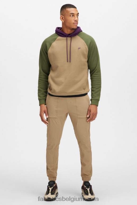 donker twill/donker mos multi Heren de favoriete hoodie 192 Fabletics LH20J3683