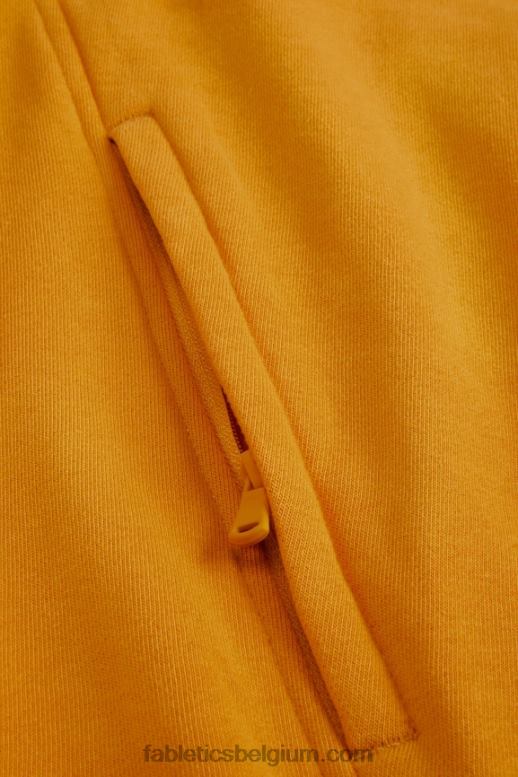 gouden oker Heren de lichtgewicht go-to hoodie Fabletics LH20J3664