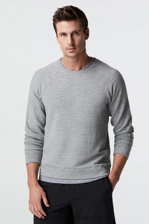 grijze heide Heren de postgame-crew Fabletics LH20J3733