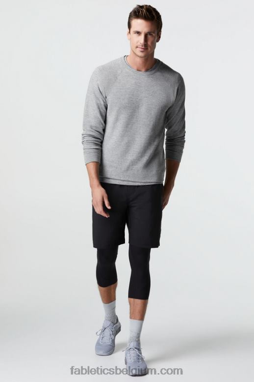 grijze heide Heren de postgame-crew Fabletics LH20J3733