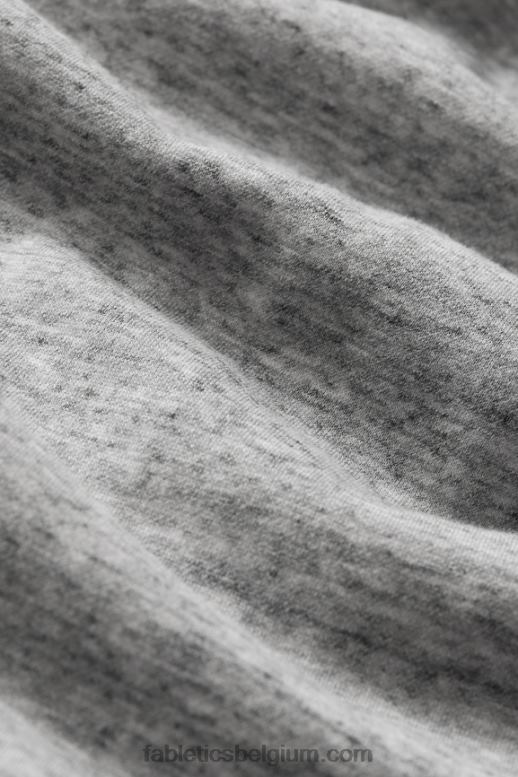 grijze heide Heren de postgame hoodie met volledige ritssluiting Fabletics LH20J3720