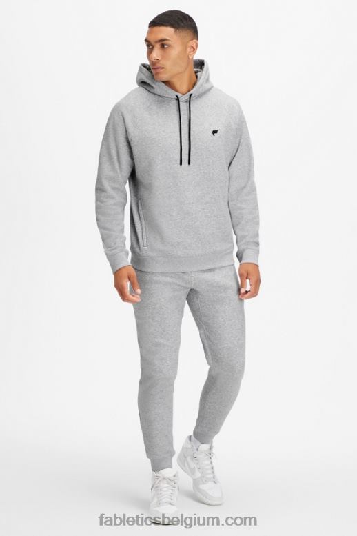 klassieke grijze heide Heren de favoriete hoodie 192 Fabletics LH20J3685