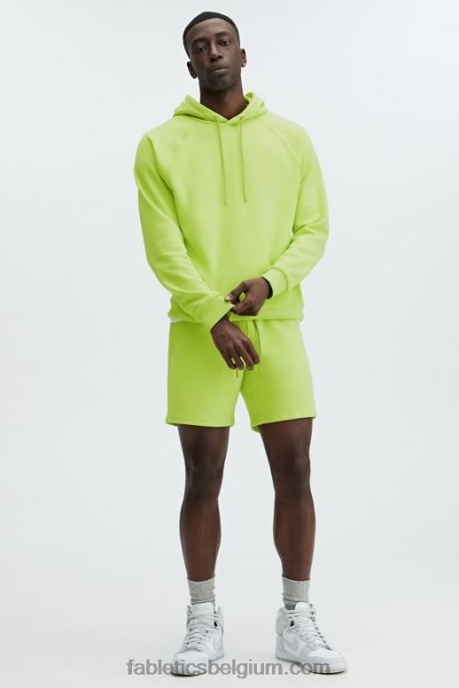 levendige limoen Heren de favoriete hoodie 193 Fabletics LH20J3691