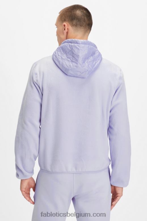 lila mist Heren de Pine City-hoodie Fabletics LH20J3711