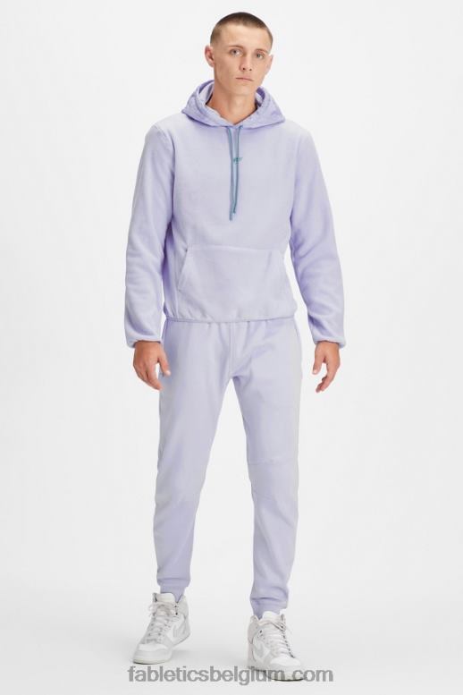 lila mist Heren de Pine City-hoodie Fabletics LH20J3711