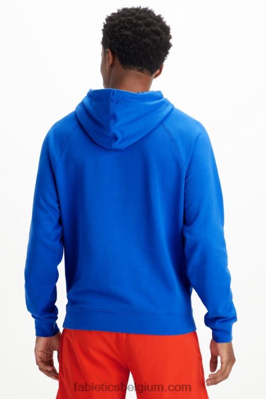 ras blauw Heren de lichtgewicht go-to hoodie Fabletics LH20J3665