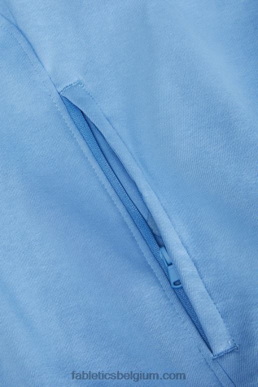 surf blauw Heren de lichtgewicht go-to hoodie Fabletics LH20J3659