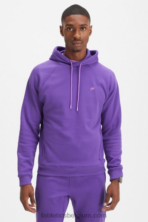 talg paars Heren de favoriete hoodie 192 Fabletics LH20J3682