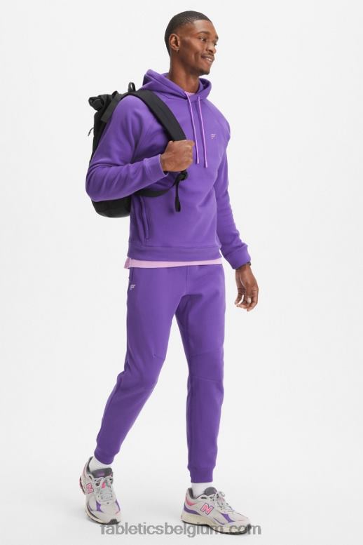 talg paars Heren de favoriete hoodie 192 Fabletics LH20J3682