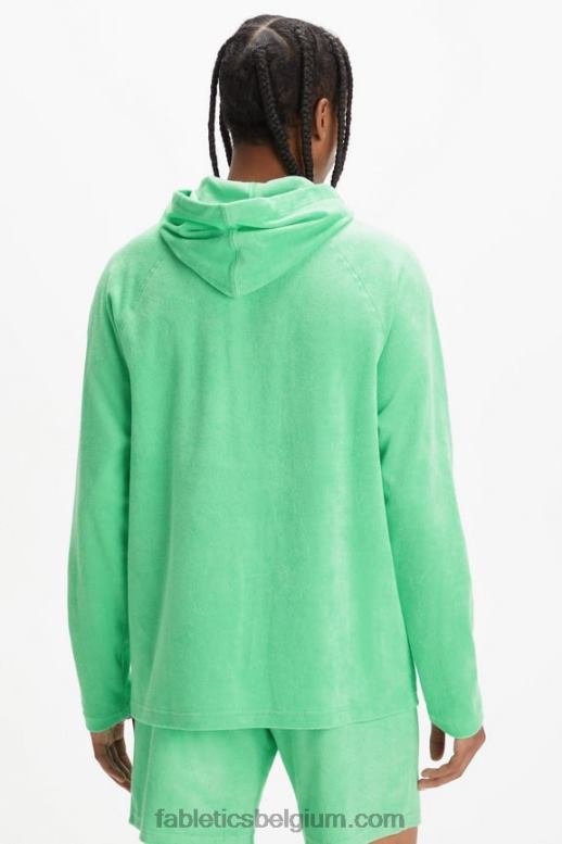 tropisch water Heren het eiland badstof hoodie Fabletics LH20J3729